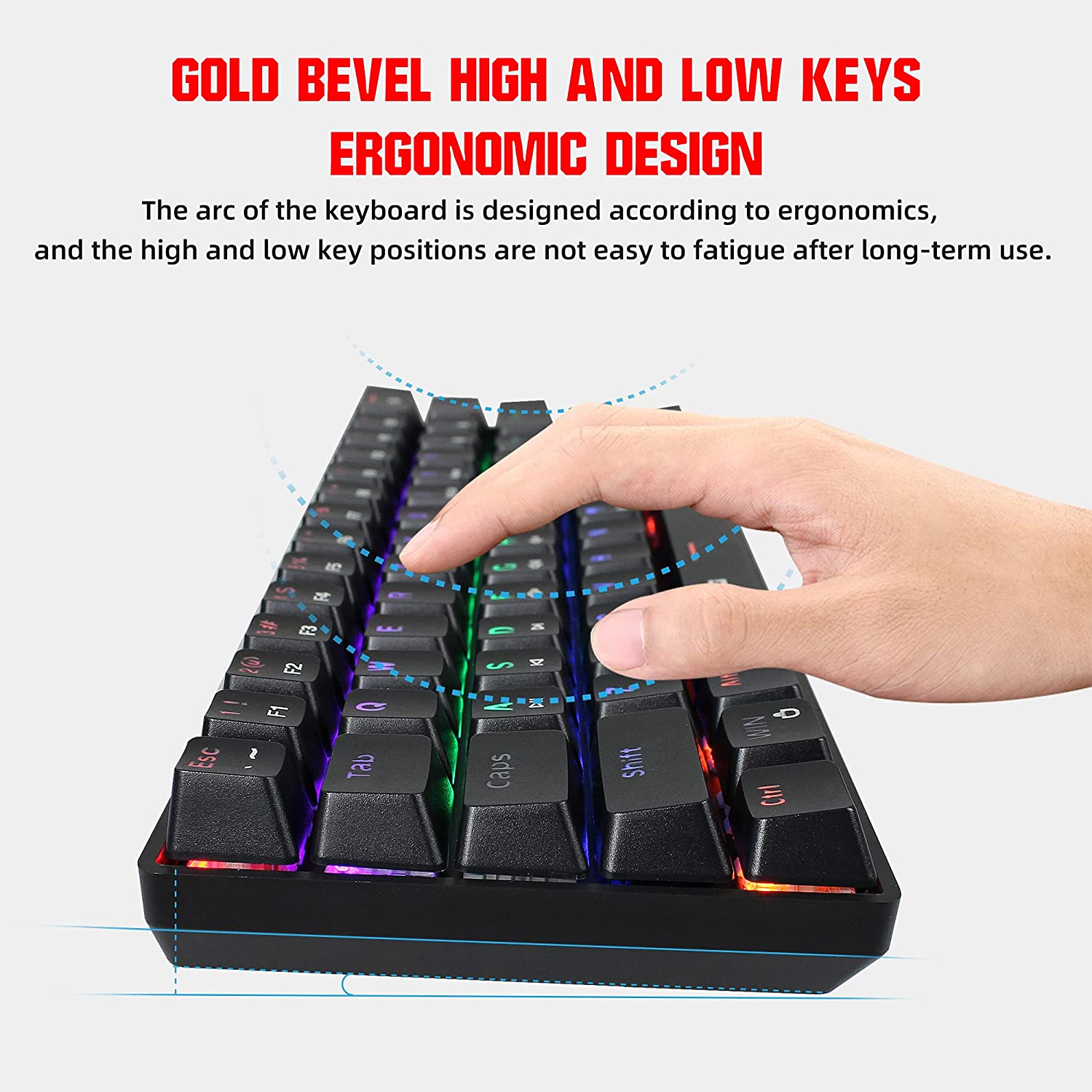 Zienstar V900 Mechanical Gaming Keyboard (4)-min