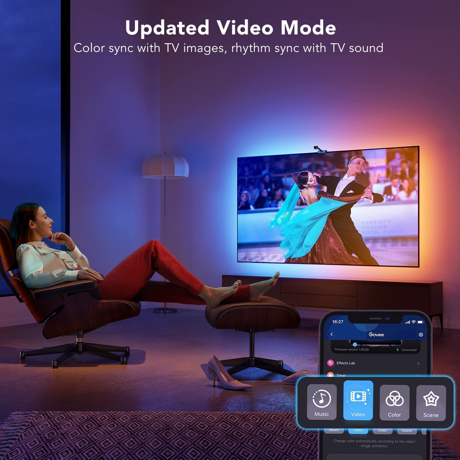 Govee Immersion RGBIC LED TV Backlights (1)