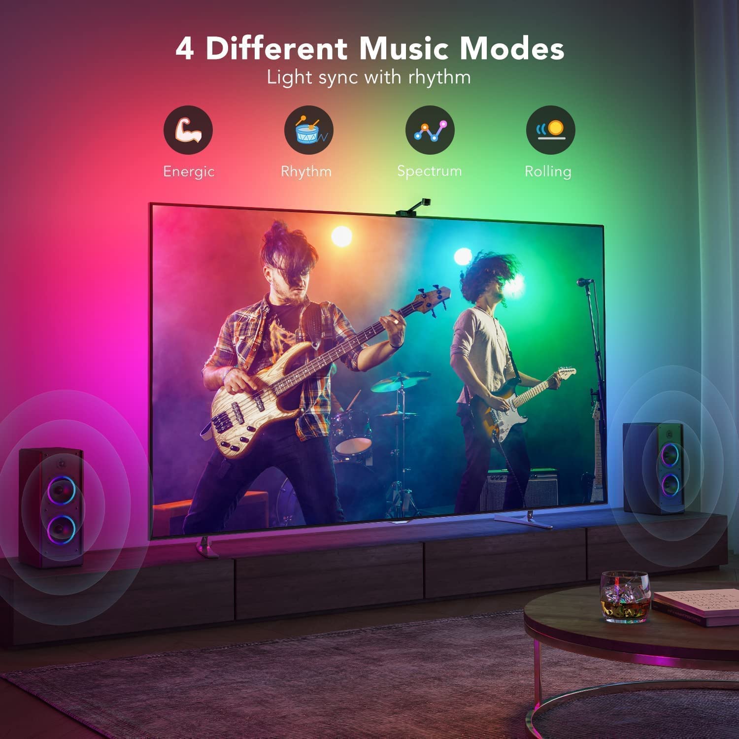Govee Immersion RGBIC LED TV Backlights (4)