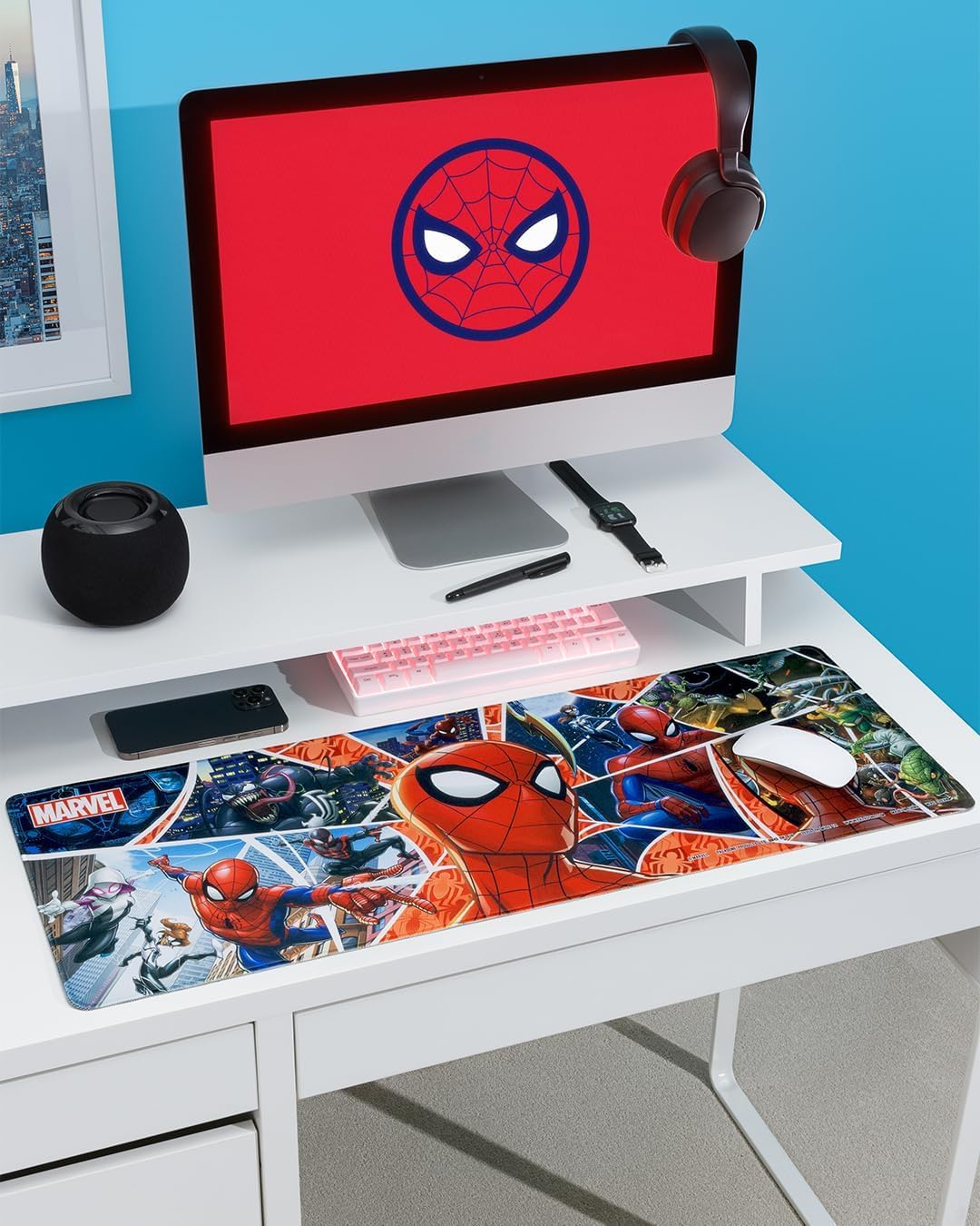71Yo+JOs0eL._SL1350_ معرفی پد موس و کیبورد Spiderman